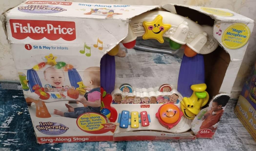 Fisher price little superstar sing along stage walmart shop
