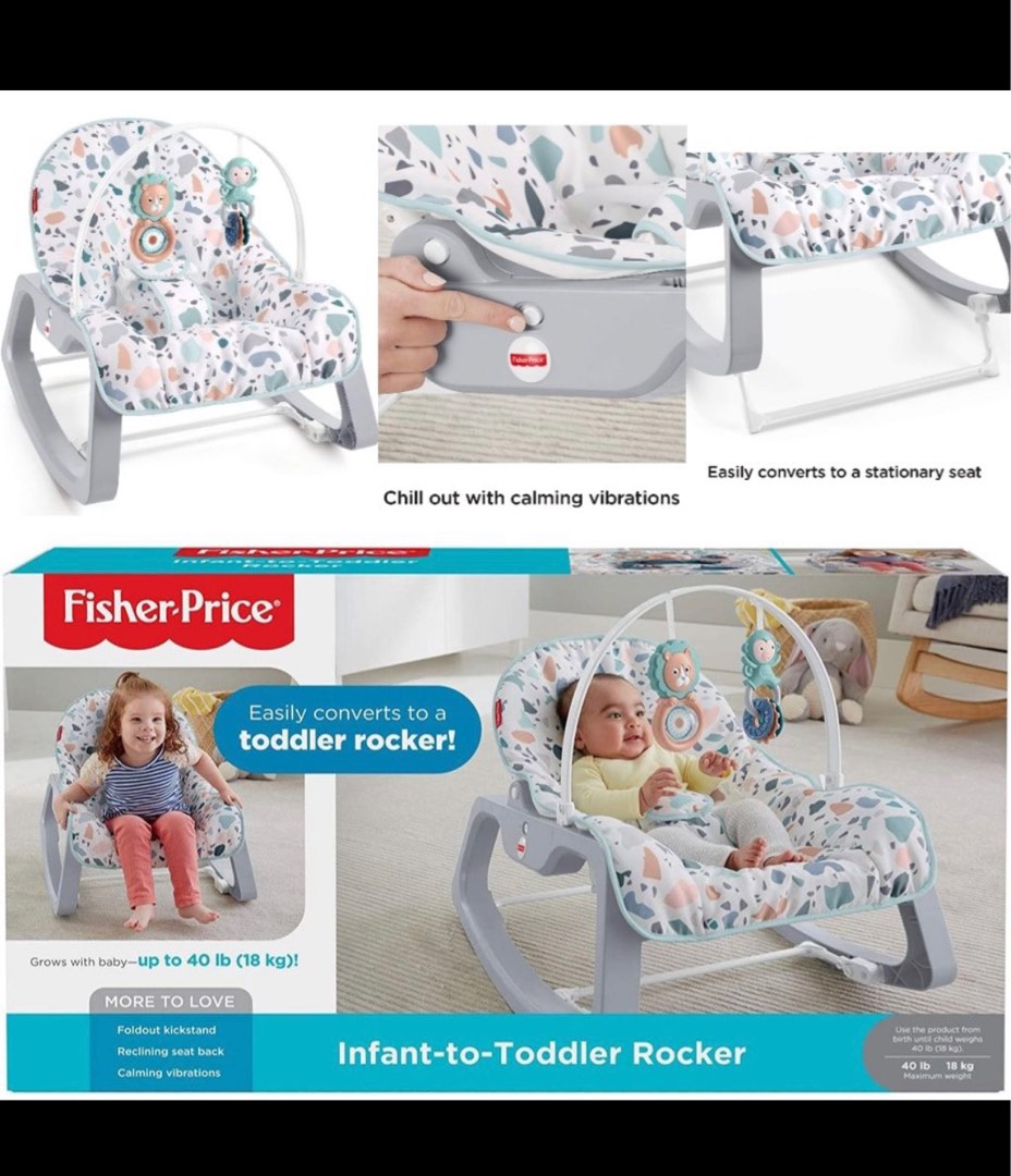 Fisher Price rocker chair, Babies & Kids, Baby Nursery & Kids Furniture ...