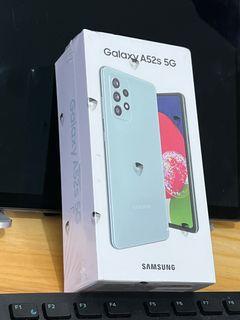 For sale: Brand new Samsung A52S 5G, 128GB memory, dual sim, sealed box (not yet opened)