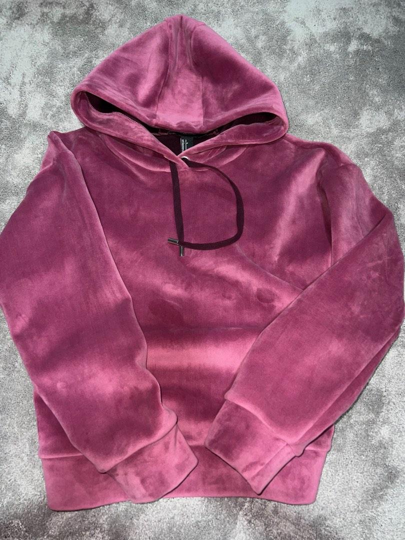 Forever 21 shop velvet hoodie