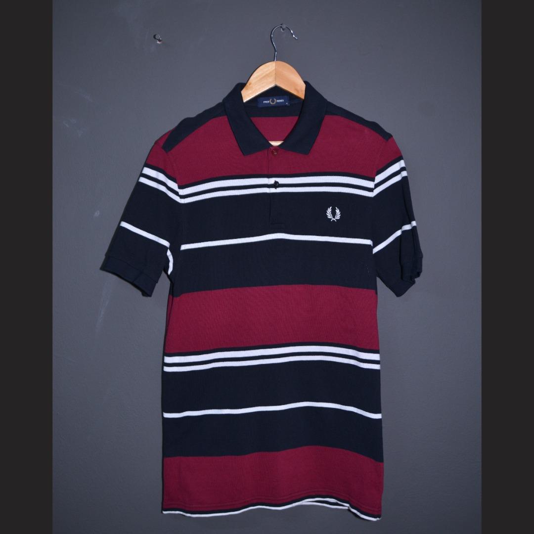 Fred Perry (Category: Tshirts & Polo Shirts) located in Kuala Lumpur. Submitted by art_collection (Listing ID 1190210213, Image 1). Description: Fred Perry Season authentic beli di Pavilion Pakai sekali , jual sebab tak muat Pit 20.