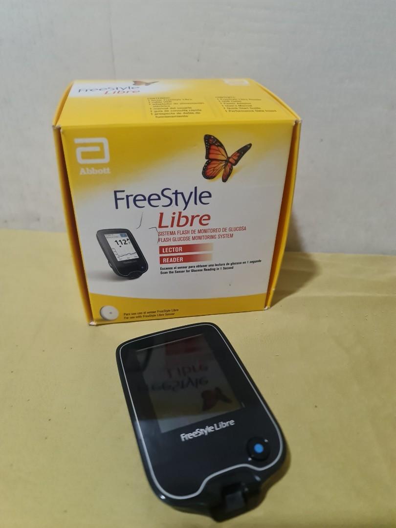 Freestyle libre reader (Category: Health Monitors & Weighing Scales) located in San Pablo. Submitted by ShopbyLiz (Listing ID 1190135754, Image 1). Description: freestyle libre reader used only once complete set.