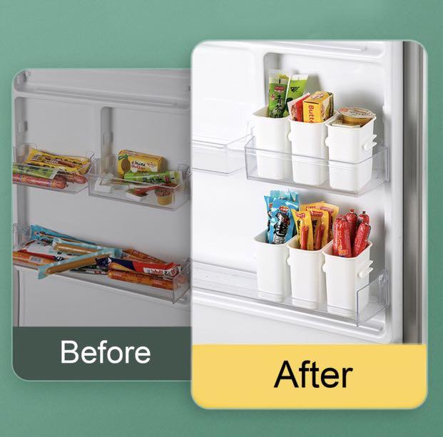 Fridge Door Storage Organiser Container, Furniture & Home Living, Home