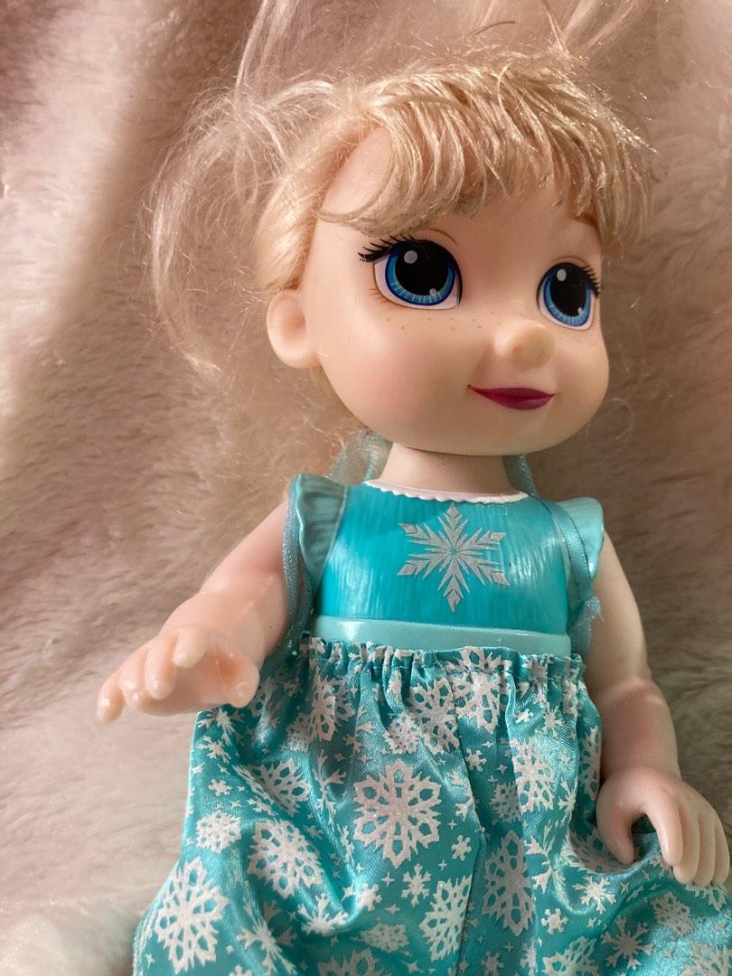 Frozen Elsa baby Doll Preloved, Hobbies & Toys, Toys & Games on Carousell