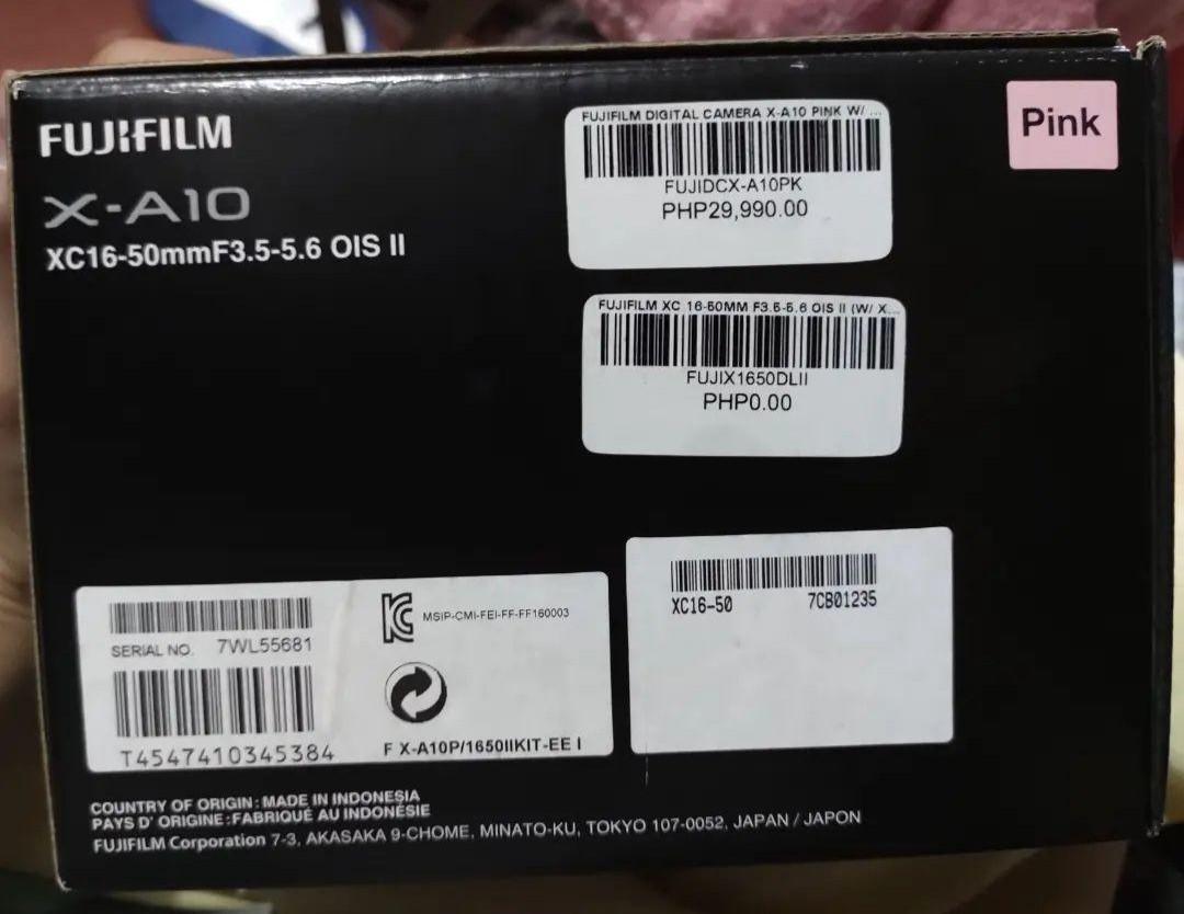 FujiFilm X-A10 Camera (Pink) (Category: Cameras) located in Makati City. Submitted by titachoi2022 (Listing ID 1190156773, Image 3). Description: .