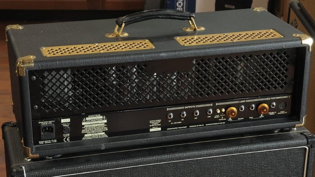 Gibson GA30RVH Tube Guitar Amplifier Head Black Tolex