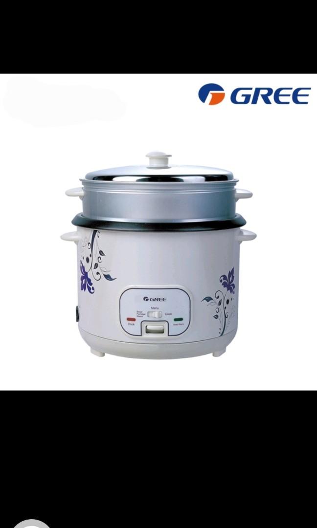GREE RICE COOKER 3L, TV & Home Appliances, Kitchen Appliances, Cookers