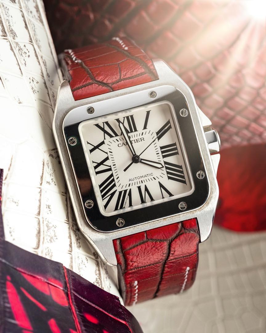 Cartier red strap discount