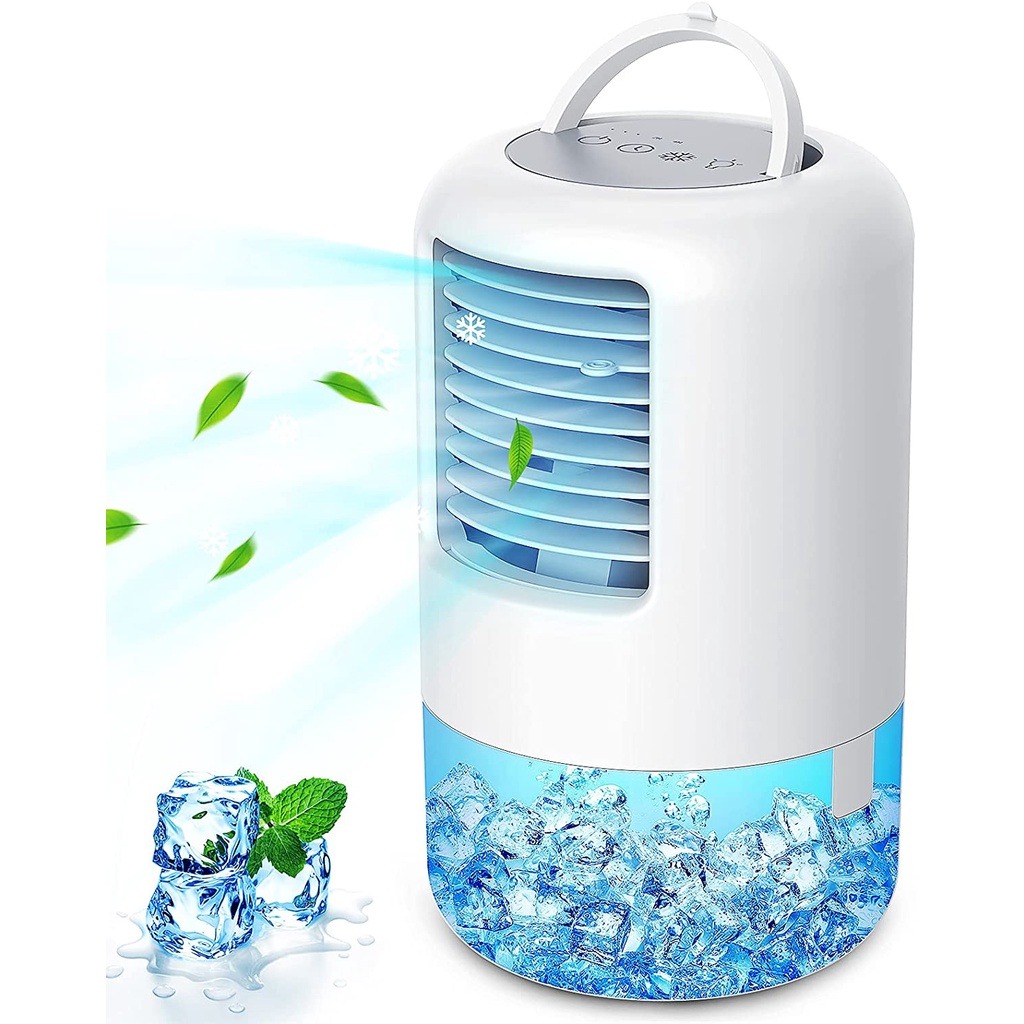 Hanmulee Portable Air Cooler, Mini Air Conditioners Humidifier