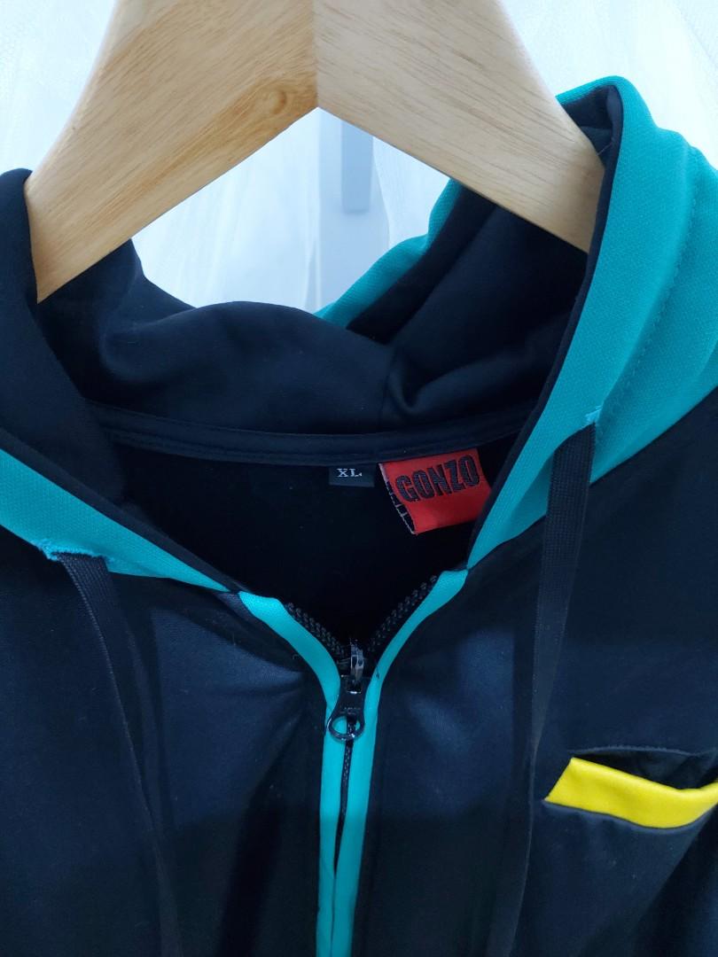 Hatsune miku jaket anime cosplay, Fesyen Wanita, Pakaian Wanita, Baju