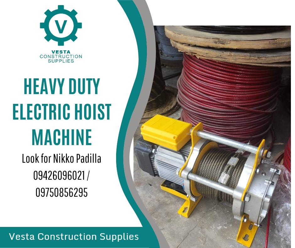 Heavy Duty Electric Hoist machine, Commercial & Industrial ...