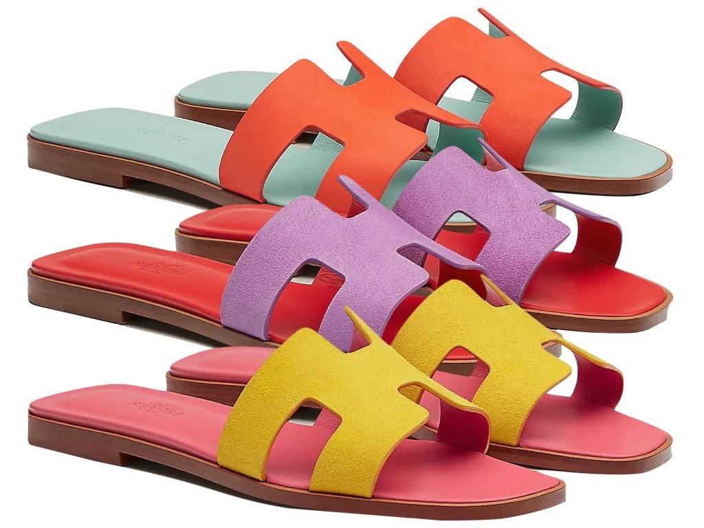 Hermes Oran Sandals, Luxury, Sneakers & Footwear on Carousell