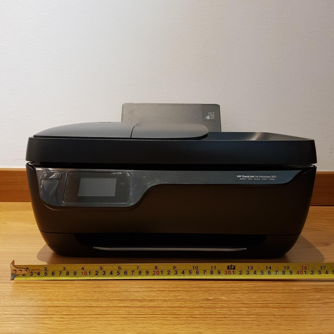 HP DeskJet Ink Advantage 3835 AllinOne Printer Scanner Copier Fax, Computers & Tech, Printers