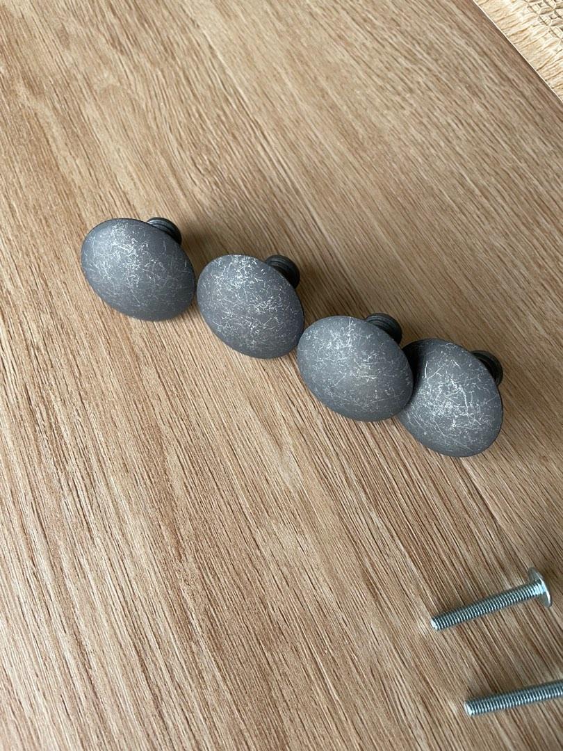 IKEA black knobs (original from HEMNES Furniture & Home