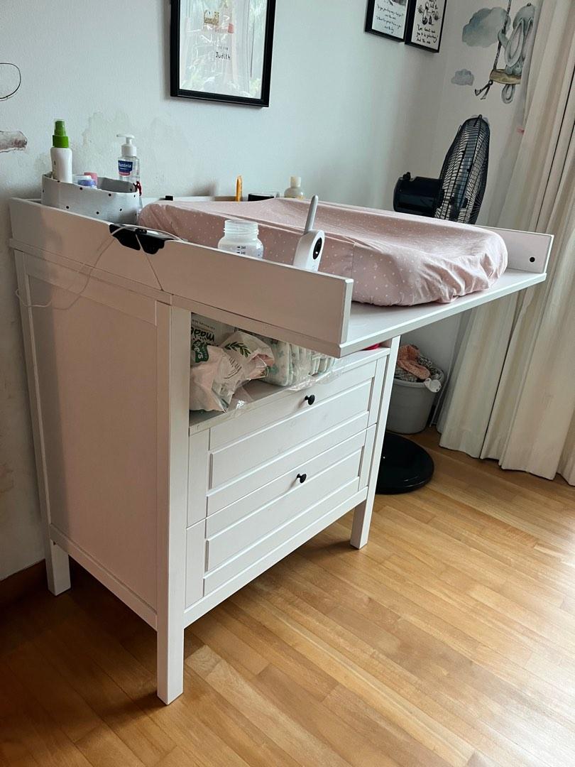 Ikea SUNDVIK changing table / drawers, Babies & Kids, Baby Nursery
