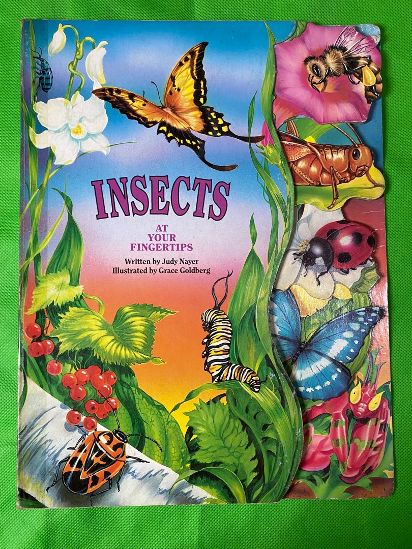 INSECTS AT YOUR FINGERTIPS, Hobbies & Toys, Books & Magazines, Children