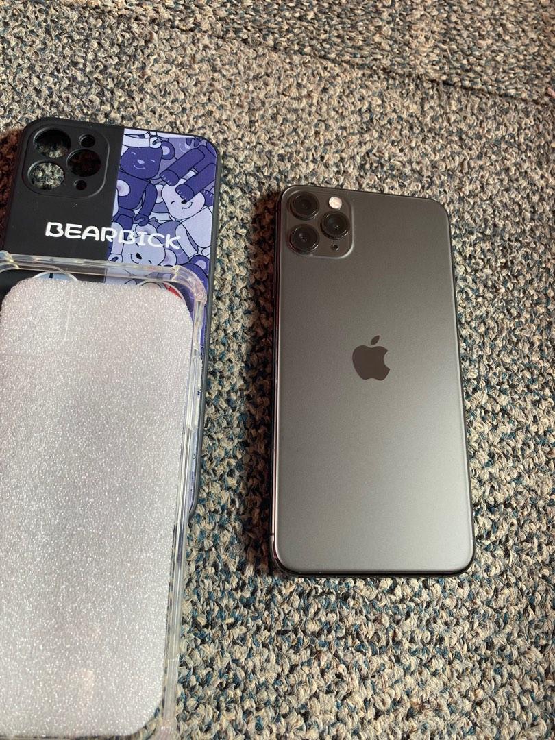 Iphone 11 pro max (256gb) fu (Category: iPhone 11 Series) located in Quezon City. Submitted by tyler8. (Listing ID 1190314266, Image 2). Description: Iphone 11 pro max (256gb) Factory unlocked Open for swap (ios) Replaced with original lcd No ghost touch & no lcd problem Faceid working No icloud issue no truetone condition & smoothness: 10/10 For meetup or pickup: Marikina-cubao area. .