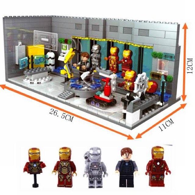 Lego iron man laboratory sy305 cheap