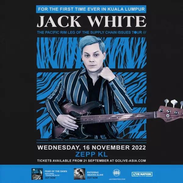 Jack White Concert KL, Tickets & Vouchers, Event Tickets on Carousell