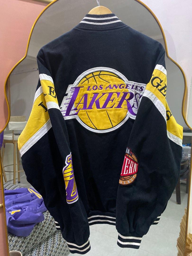 Vintage Magic Johnson Chalk Line Lakers Jacket. Medium — TopBoy