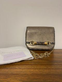 Jimmy Choo Leather Chain Bag