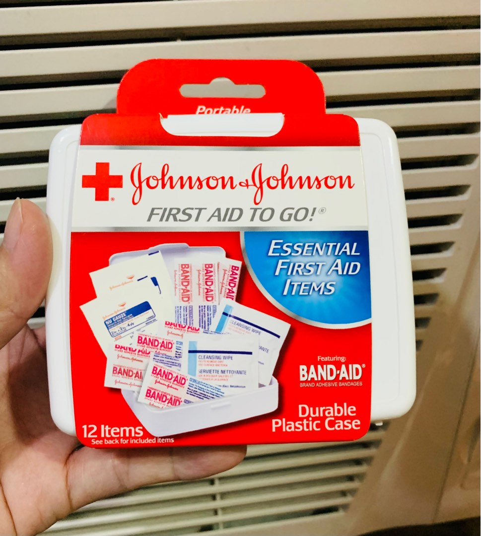 J&J First Aid to Go, Health & Nutrition, Medical Supplies & Tools on