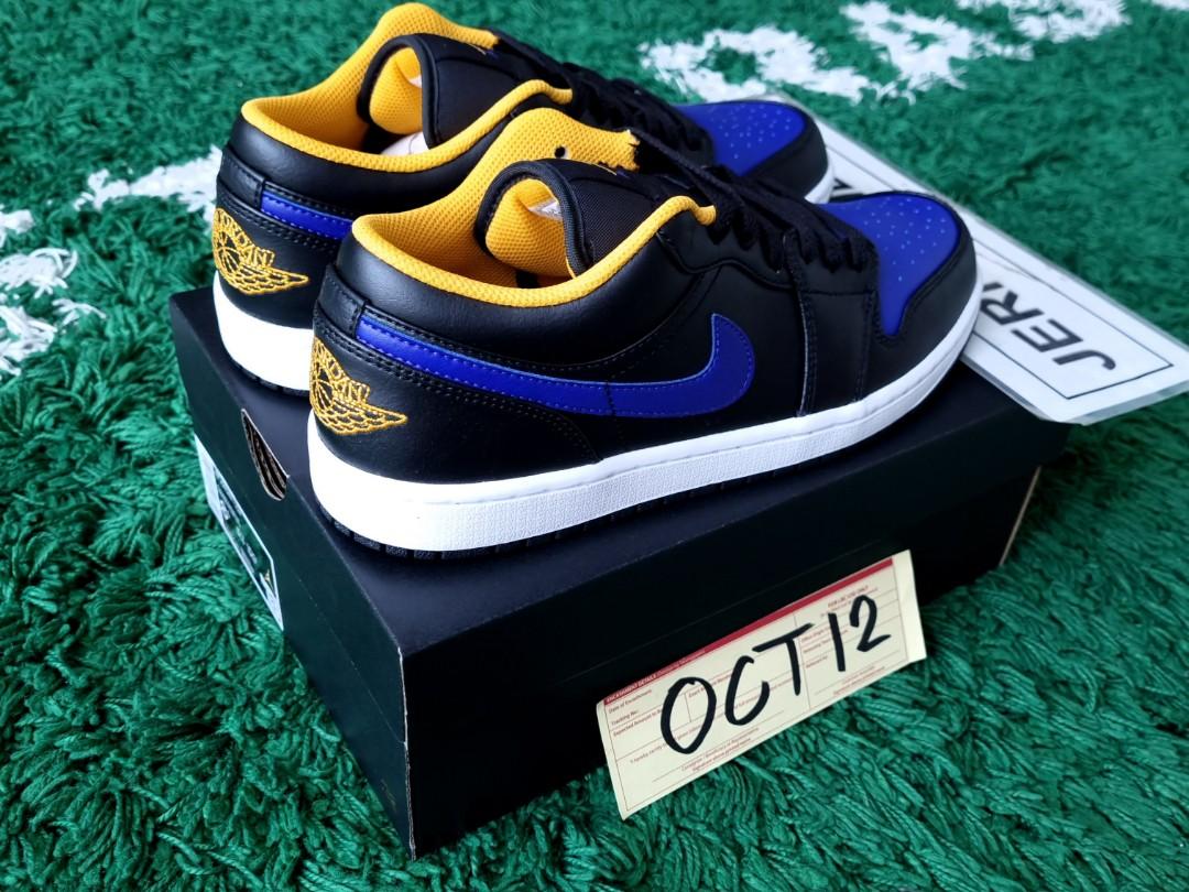 aj1 low lakers