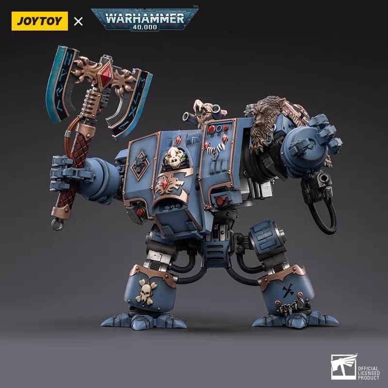 Joy Toy Warhammer 40k Space Wolves Venerable Dreadnought 1/18, Hobbies