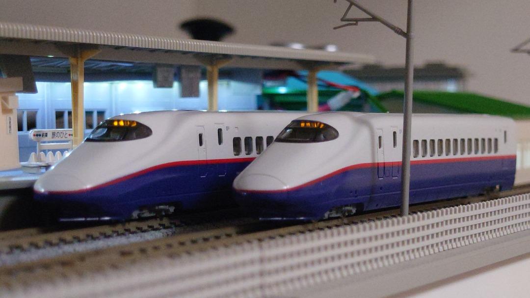 KATO 10-377・10-378 E2系新幹線「あさま」基本6両・増結2両 - 鉄道模型