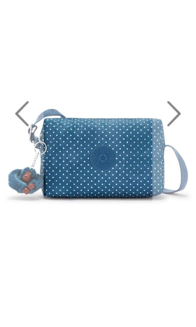 Kipling denim crossbody bag, Women's Fashion, Bags & Wallets, Crossbody Bags on Carousell