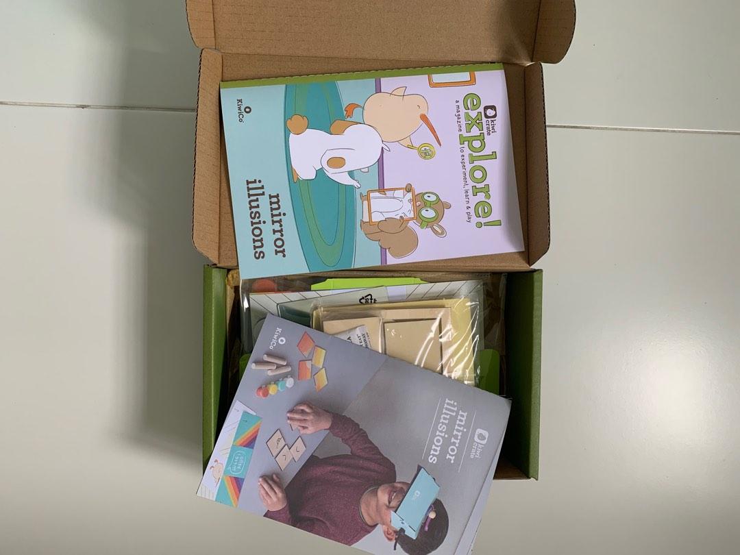 KiwiCo Kiwi Crate Mirror Illusions, Hobbies & Toys, Toys & Games on