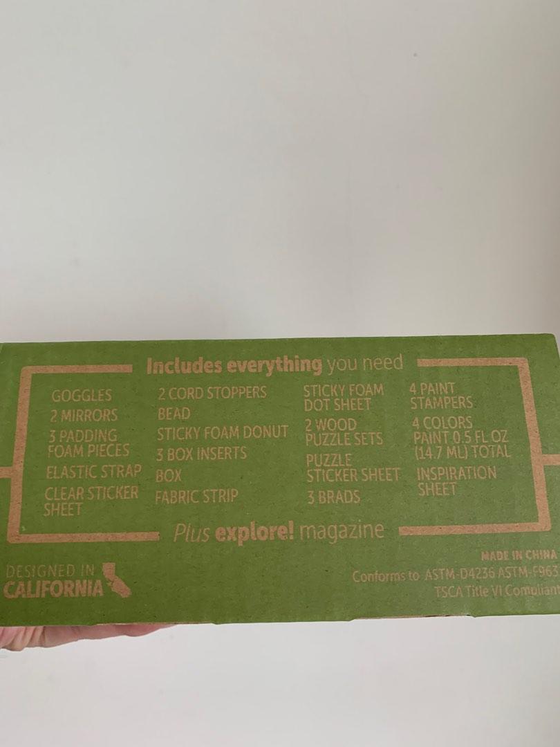 KiwiCo Kiwi Crate Mirror Illusions, Hobbies & Toys, Toys & Games on