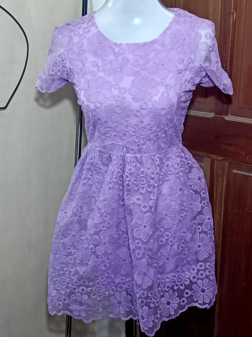 Lavender Dress, Women's Fashion, Dresses & Sets, Dresses on Carousell