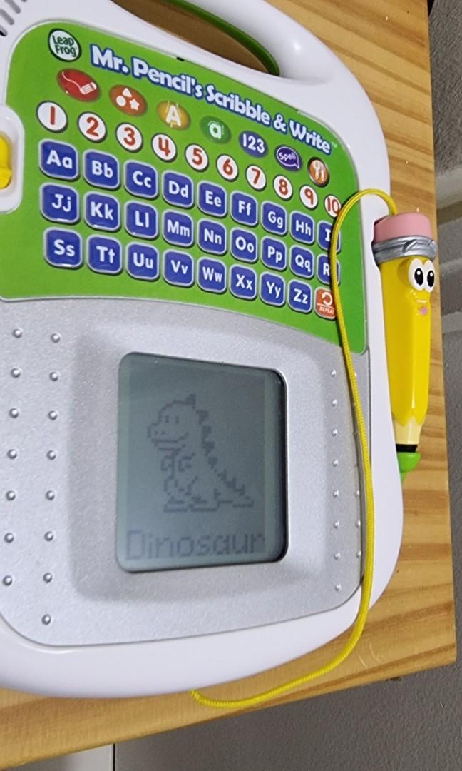 LEAPFROG MR PENCIL SCRIBBLE AND WRITE, Babies & Kids, Infant Playtime