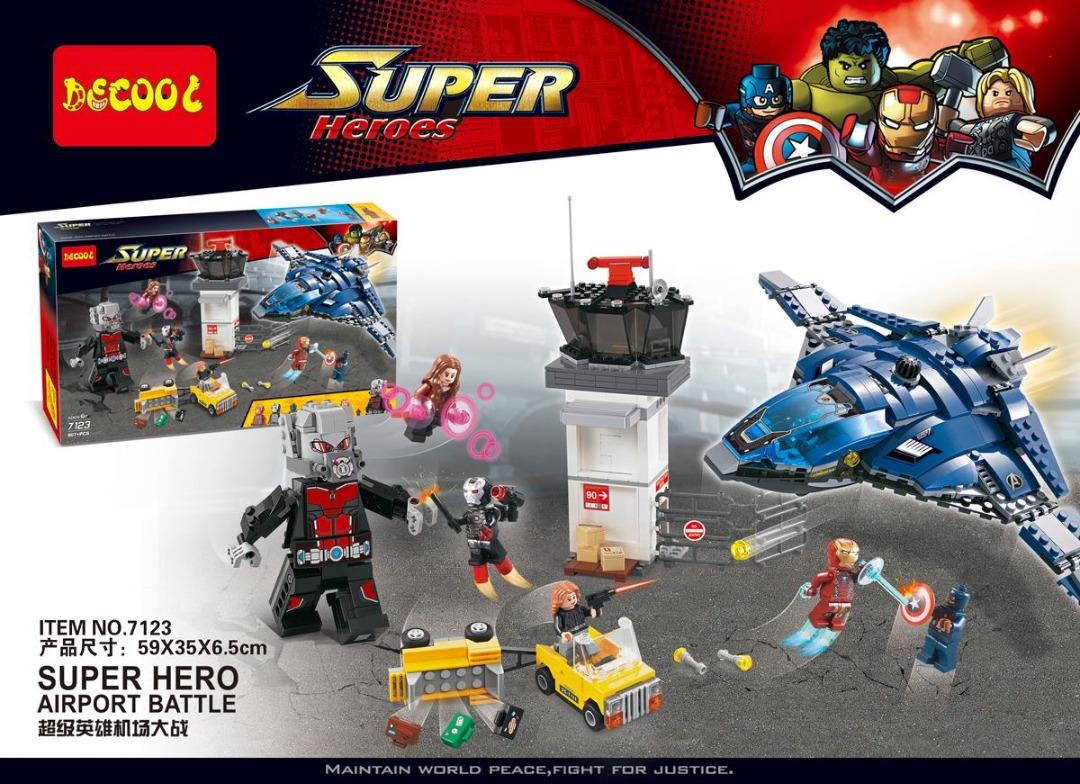 Lego decool super heroes sales