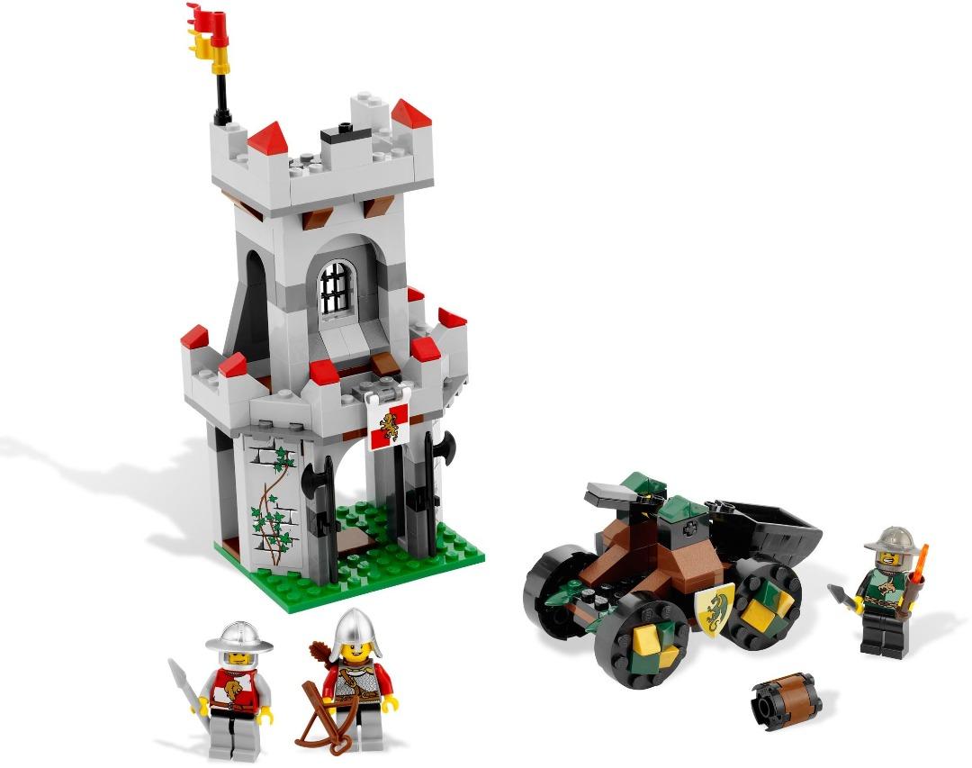 LEGO Kingdoms 7948 Outpost Attack (全新沒盒內袋未開與7189 21325