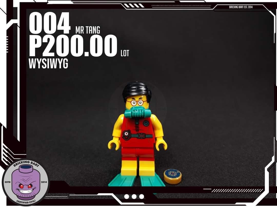 LEGO MINIFIGURE- MR. TANG (Category: Lego & Building Sets) located in Quezon City. Submitted by mg.hs (Listing ID 1190290620, Image 1). Description: LEGO MR.TANG MINIFIG NEW...AUTHENTIC...ON HAND... AVAILABLE : 2 PCS.