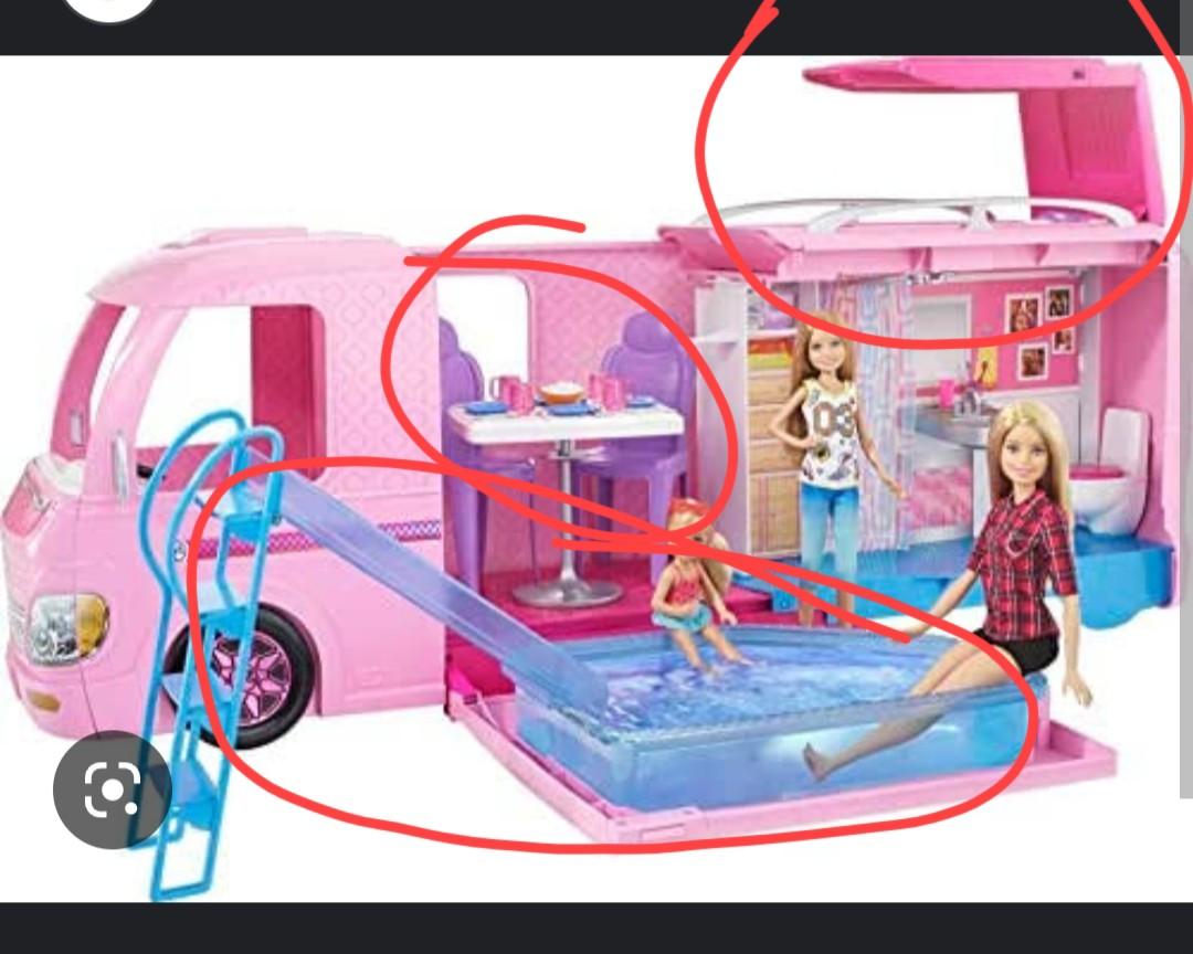 LF Spare Parts Barbie Camper Van