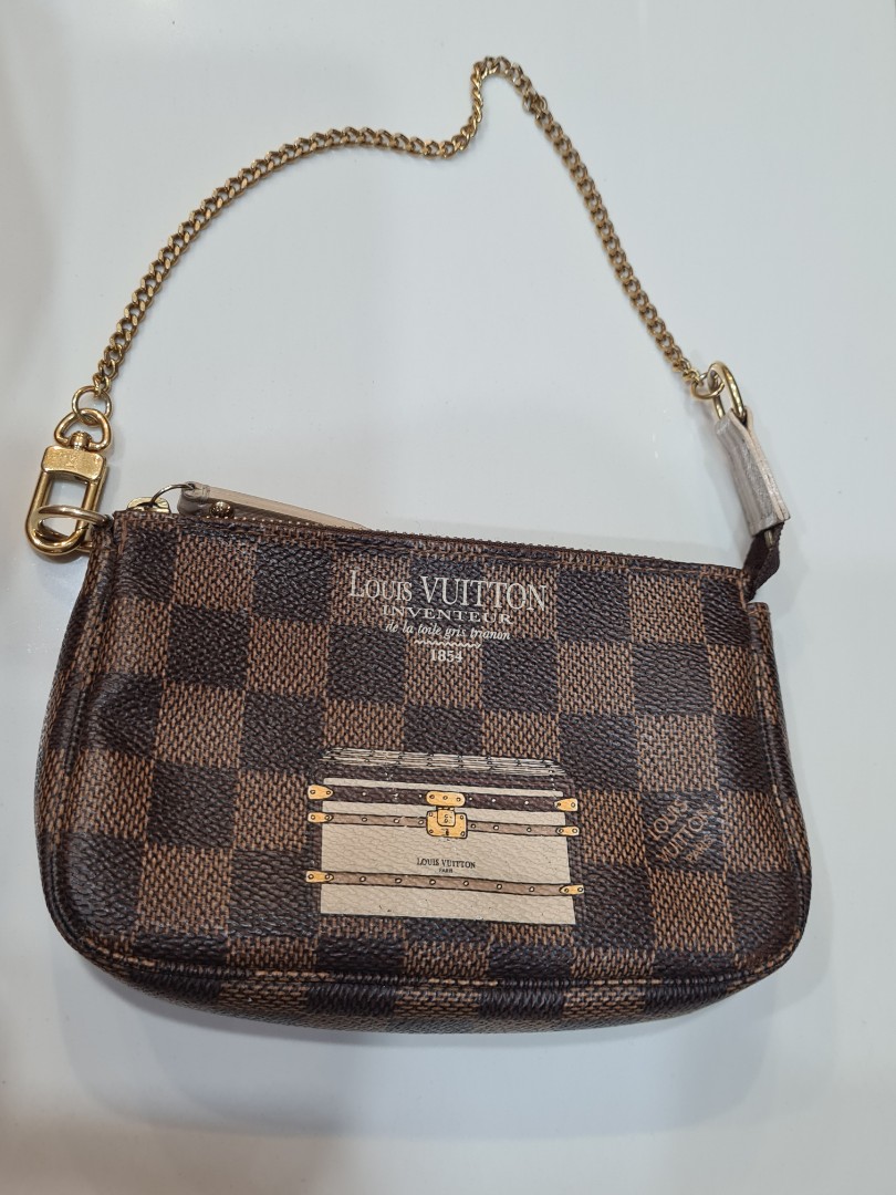 Louis Vuitton Inventeur Trunks & Locks Mini Pochette