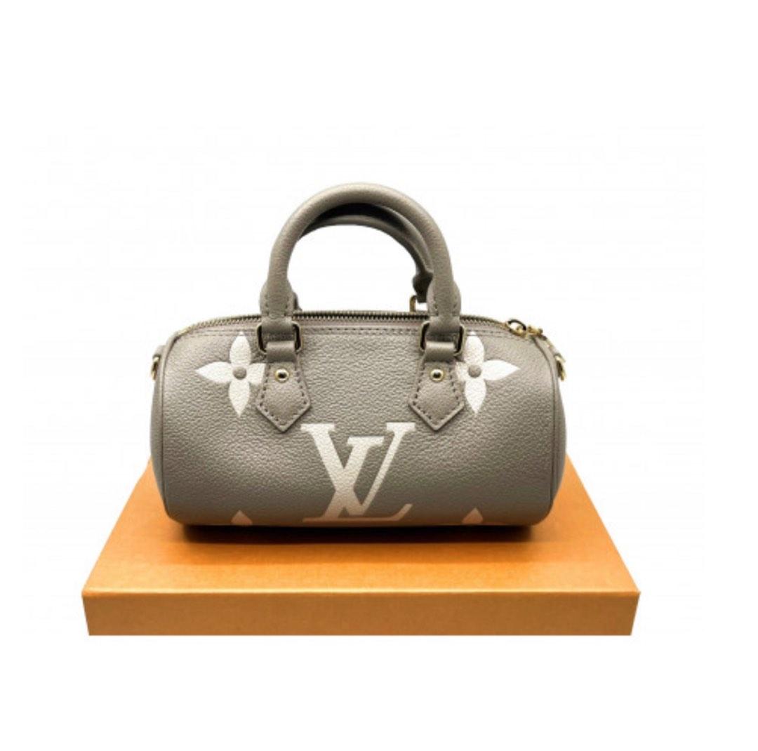 Papillon bb leather mini bag Louis Vuitton Brown in Leather - 36834162
