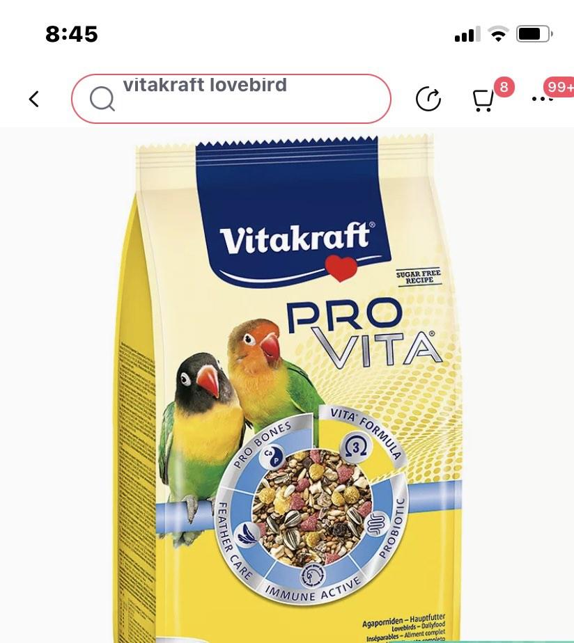 Lovebird food, Pet Supplies, Homes & Other Pet Accessories on Carousell