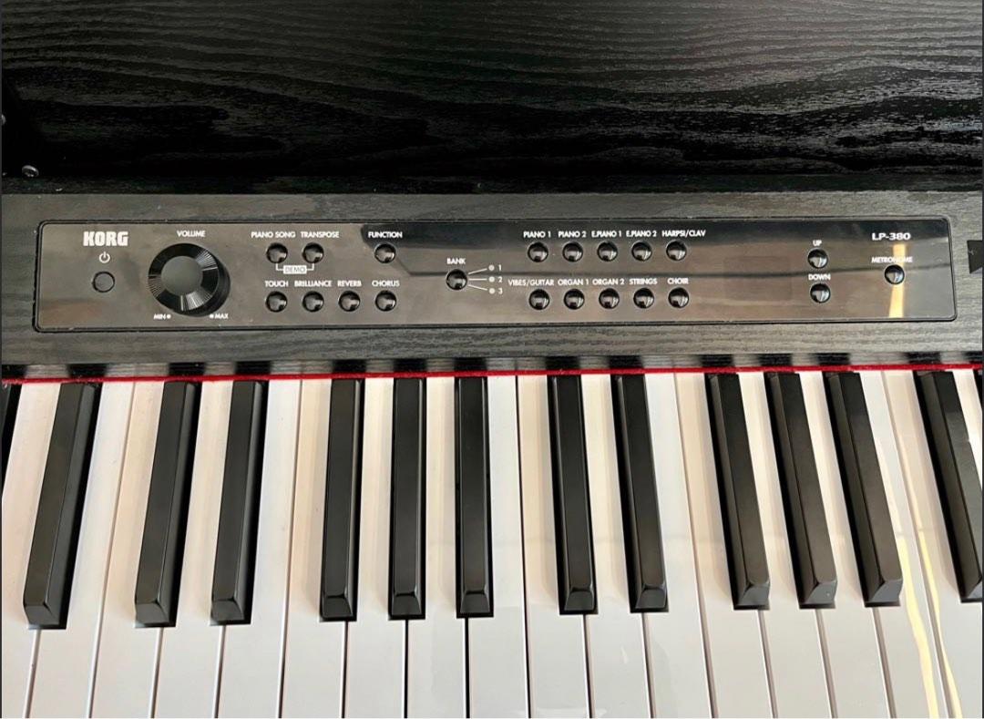 LP 380 KORG Digital Piano Hobbies Toys Music Media Musical