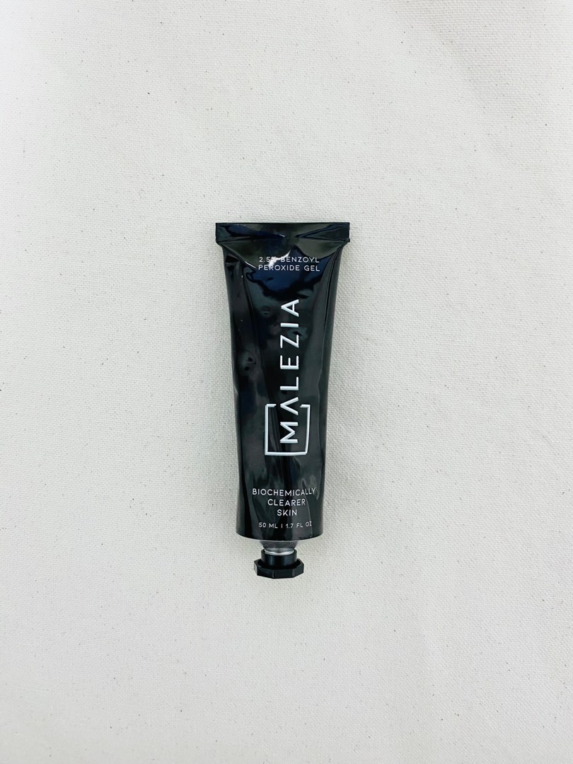 Malezia Acne Treatment Gel (2.5% Benzoyl Peroxide), Beauty & Personal