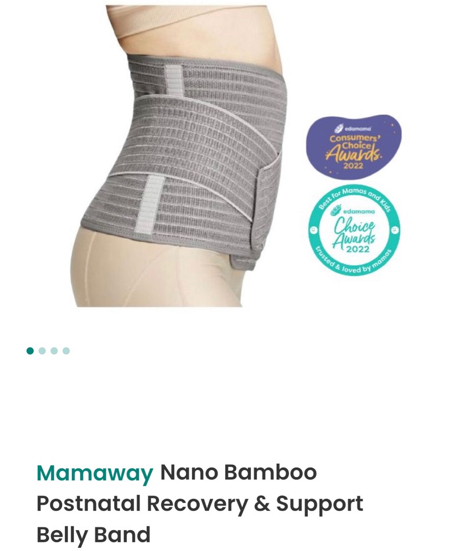 Mamaway Nano Bamboo Belly Band (binder), Babies & Kids, Maternity Care