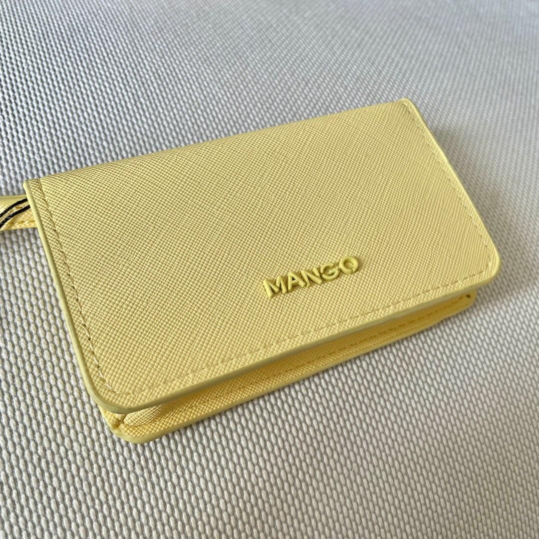 MANGO MNG Saffiano effect wallet NEW