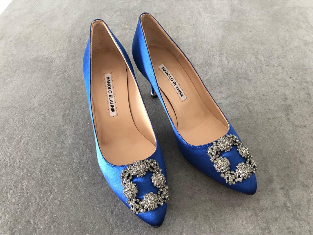 Manolo Blahnik Hangisi 70 Women s Fashion Footwear Heels on Carousell