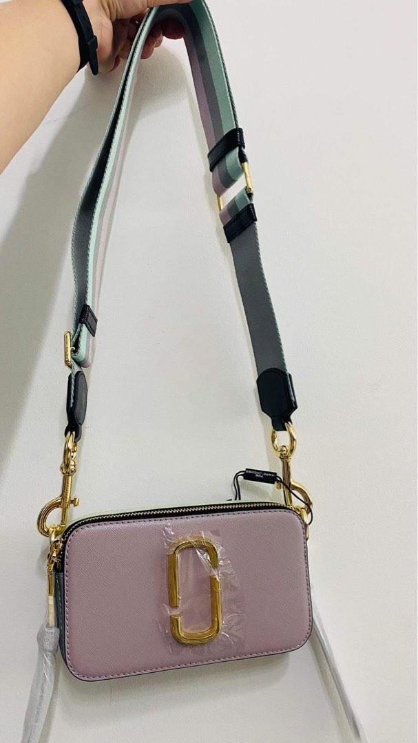 Marc Jacobs Snapshot Camera Bag Dusty Lilac Multi, Women's Fashion