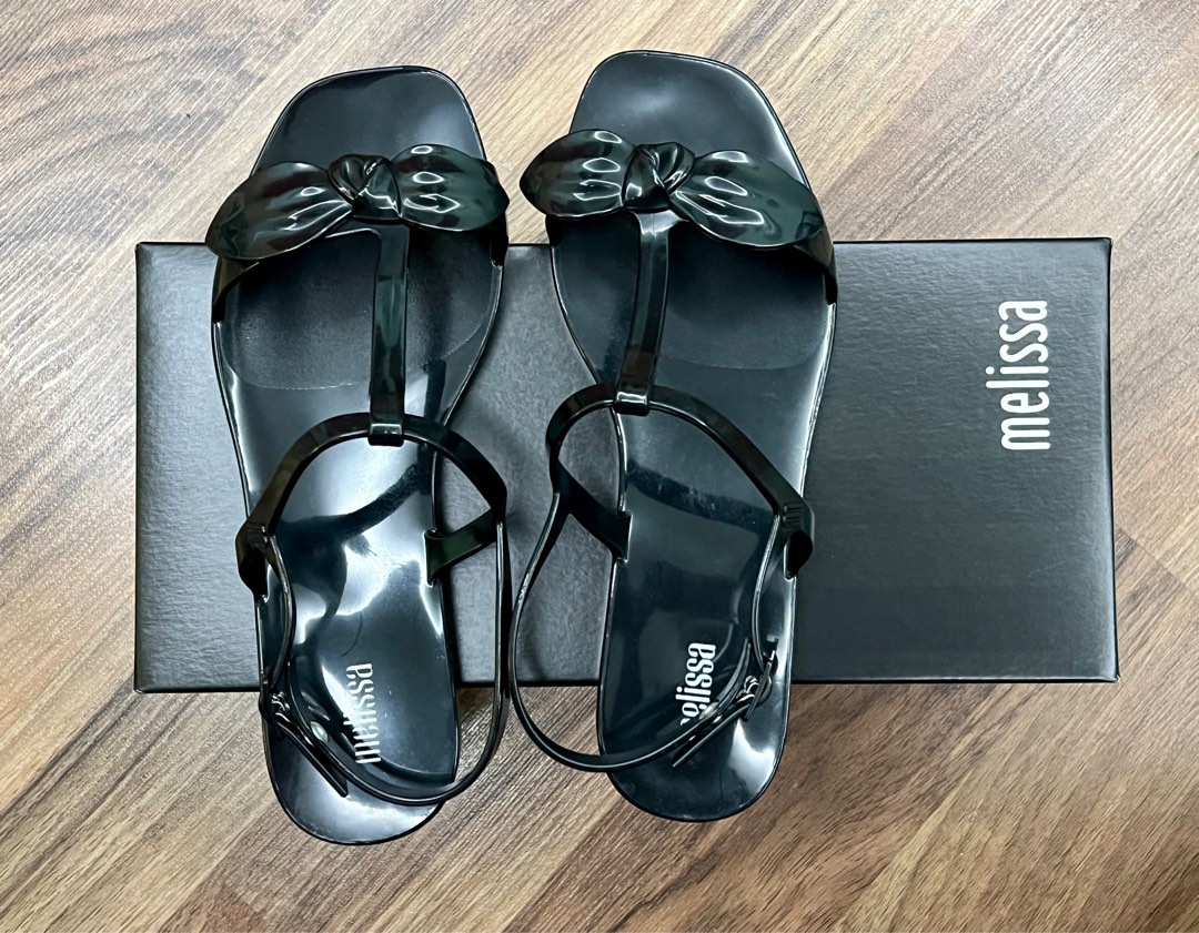 Melissa Women's Black ESSENTIAL NEW FEMME AD Sandals main image 0