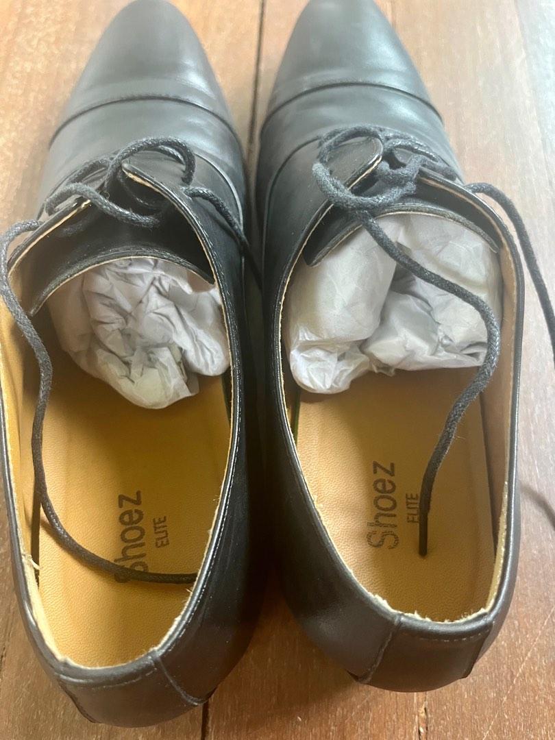 Mens Black Formal Shoes, Men's Fashion, Footwear, Dress Shoes on Carousell