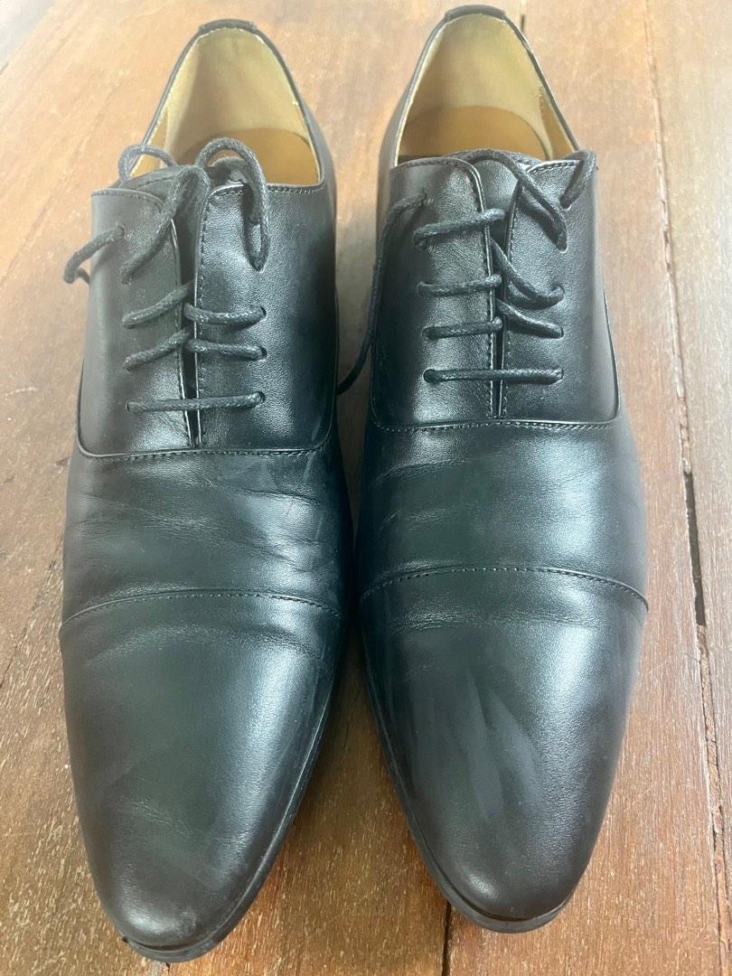 Mens Black Formal Shoes, Men's Fashion, Footwear, Dress Shoes on Carousell